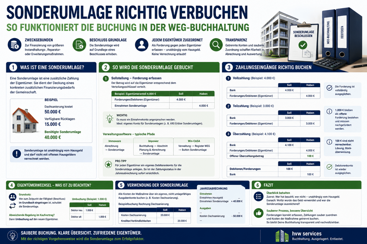 Sonderumlage Infografik